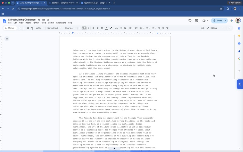 Scaffold – screenshot 1
