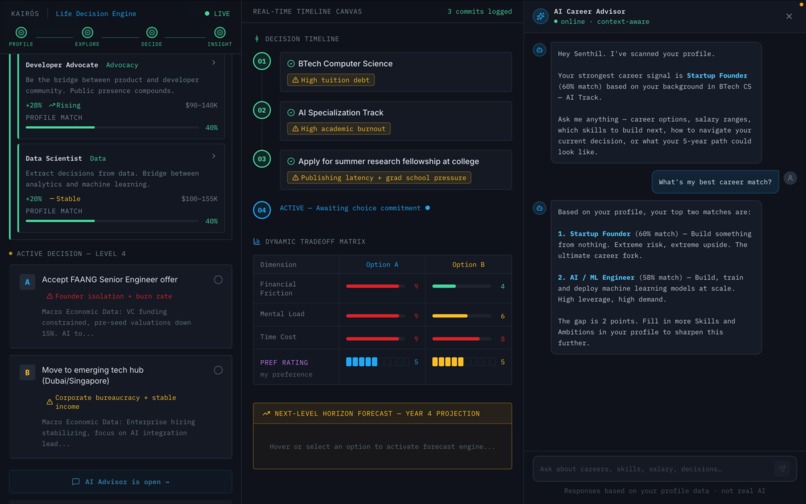 Kairós: Real-Time Sequential Life Decision Simulator – screenshot 10