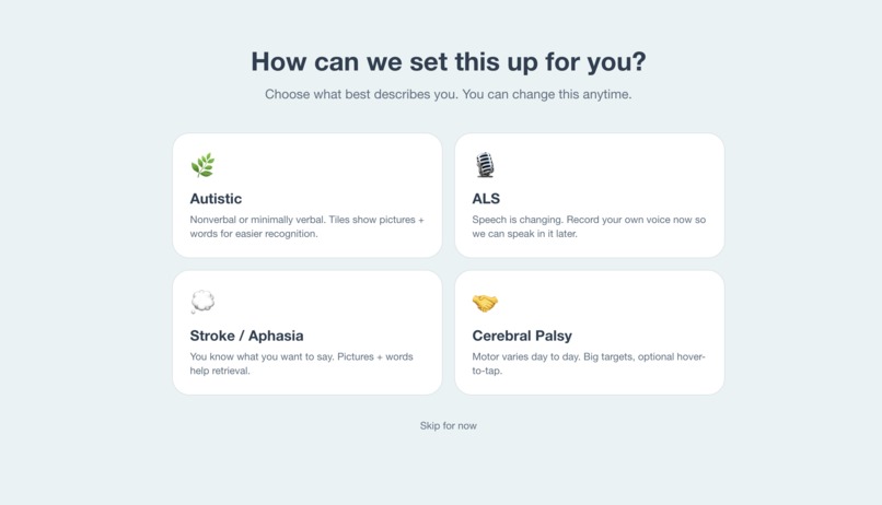 Cadence- A voice that sounds like you – screenshot 1
