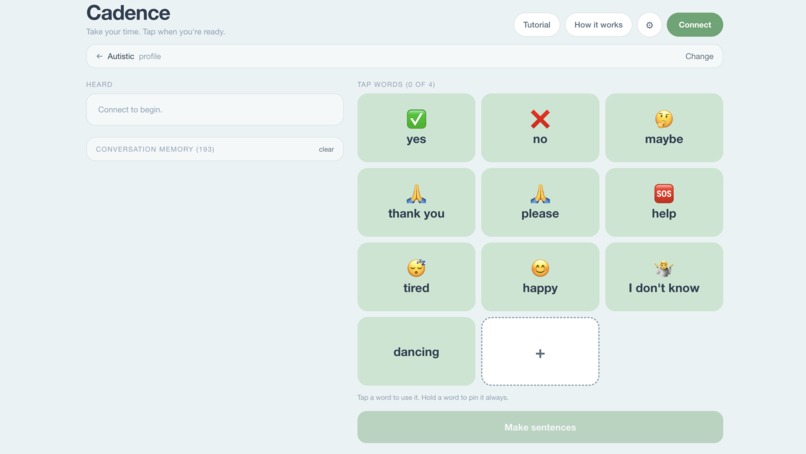 Cadence- A voice that sounds like you – screenshot 2