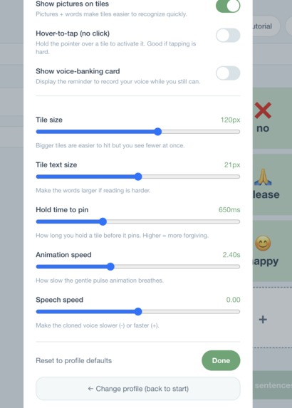 Cadence- A voice that sounds like you – screenshot 3