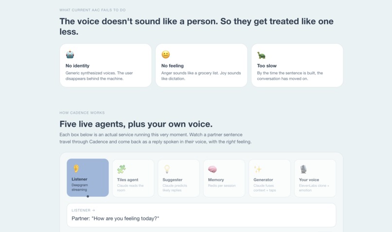 Cadence- A voice that sounds like you – screenshot 9