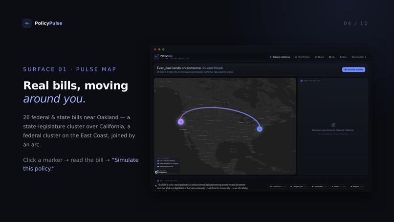 PolicyPulse — see the effects of a law before it passes – screenshot 4