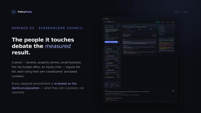 PolicyPulse — see the effects of a law before it passes – screenshot 7