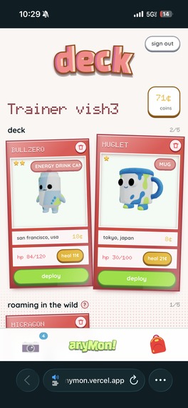 anymon! – screenshot 2