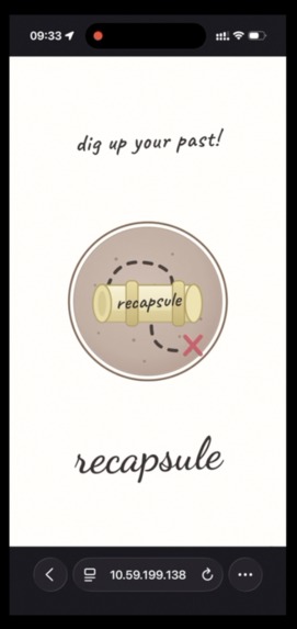 recapsule – screenshot 1
