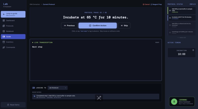BenchPilot – screenshot 3