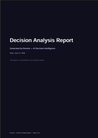 REVERIE - AI Decision Intelligence System – screenshot 5