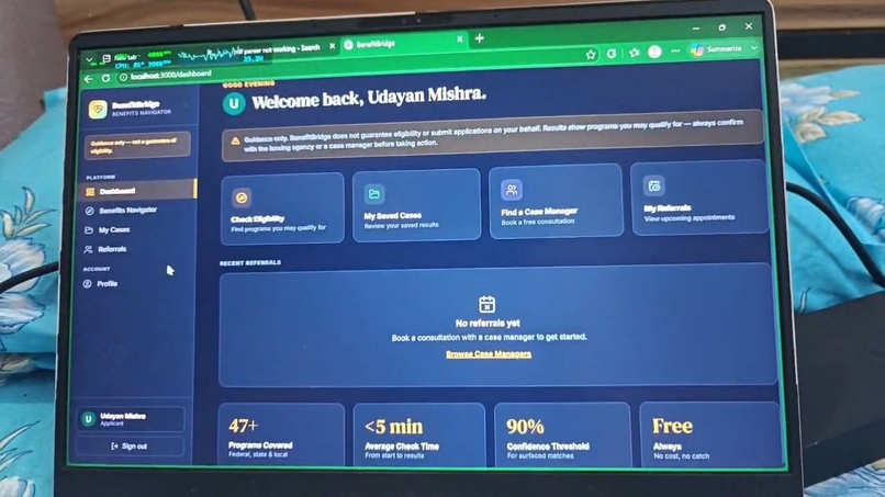Benefit Bridge  – screenshot 2