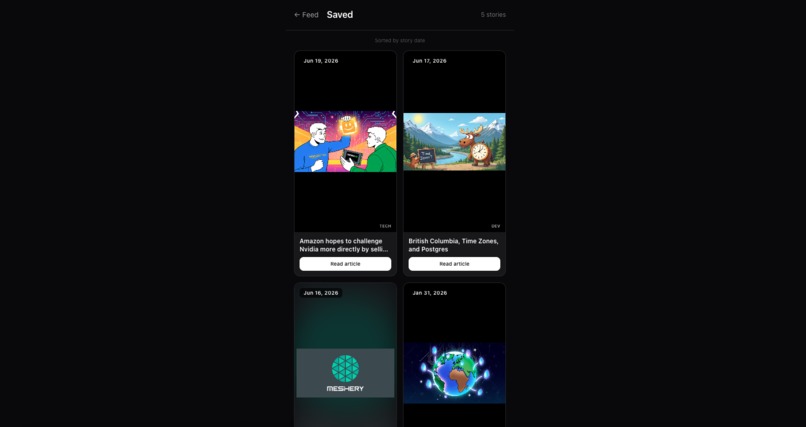 NewsReel – screenshot 2