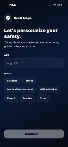 ResQ Maps – screenshot 1