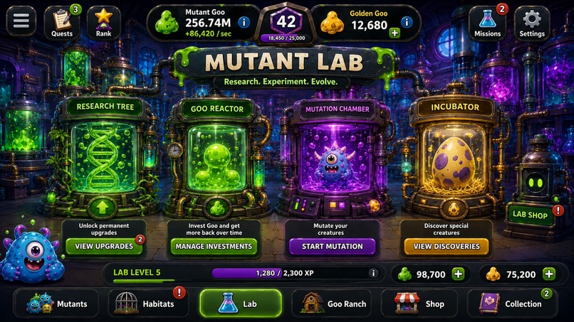 Goo Monsters Tycoon – screenshot 1