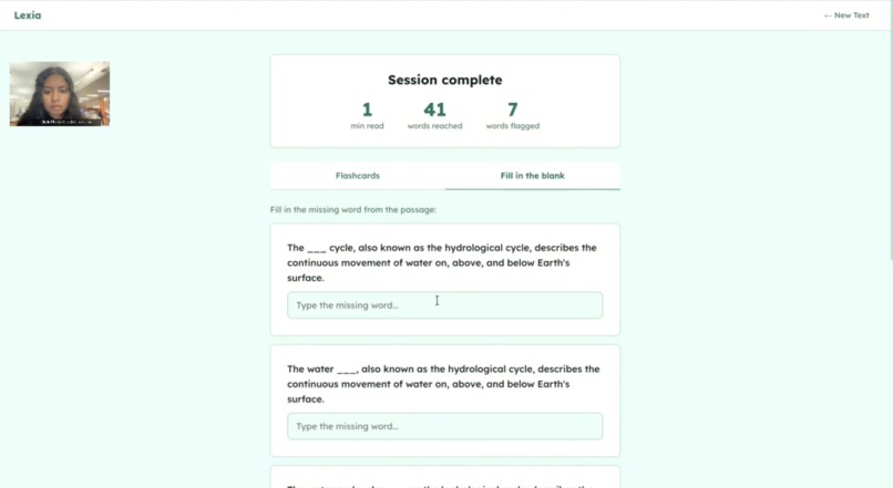 Lexia – screenshot 1