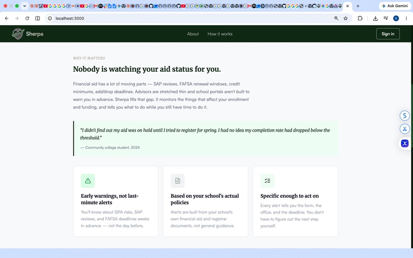 Sherpa – screenshot 2