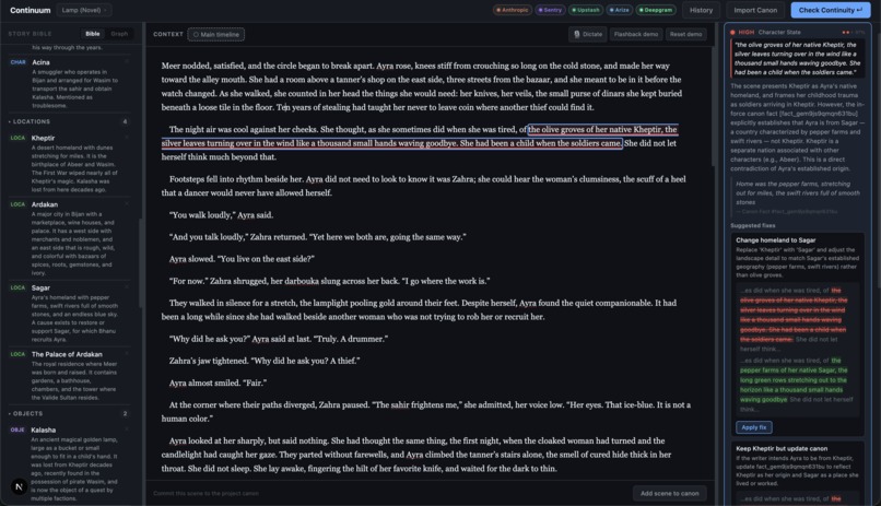 Continuum – screenshot 1