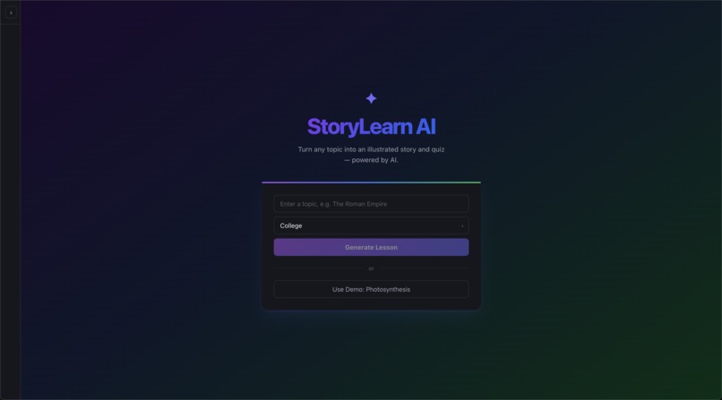 StoryLearn AI – screenshot 1
