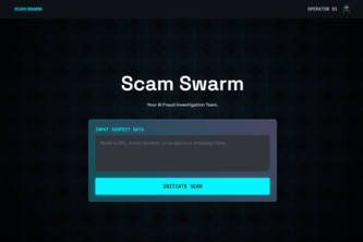 SCAM SWARM