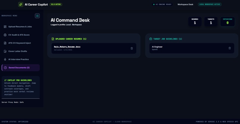 Career Copilot AI Powered by Google Gemini – screenshot 8