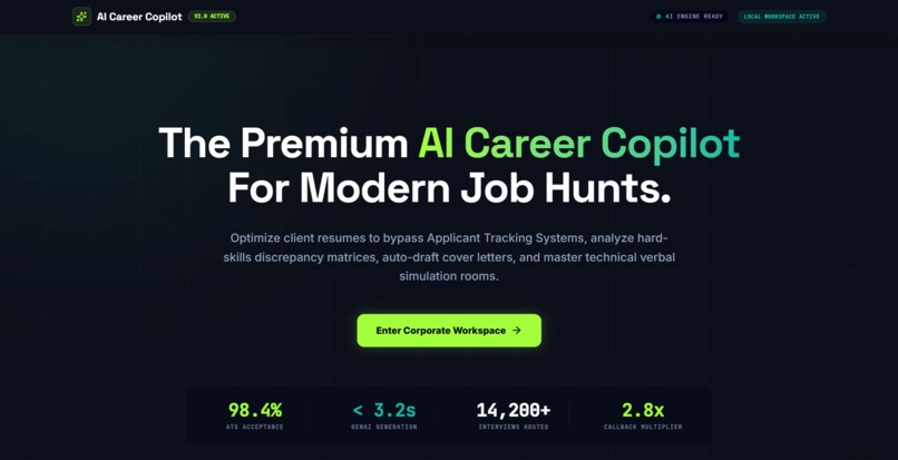 Career Copilot AI Powered by Google Gemini – screenshot 2