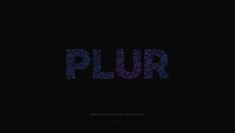 PLUR: Predictive Large-Scale User Routing – screenshot 4
