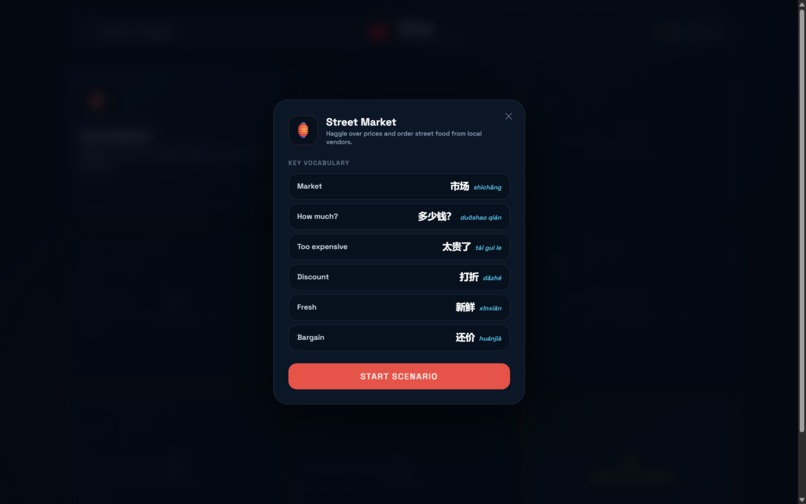 Langtour: A game to learn languages in real-life scenarios. – screenshot 3