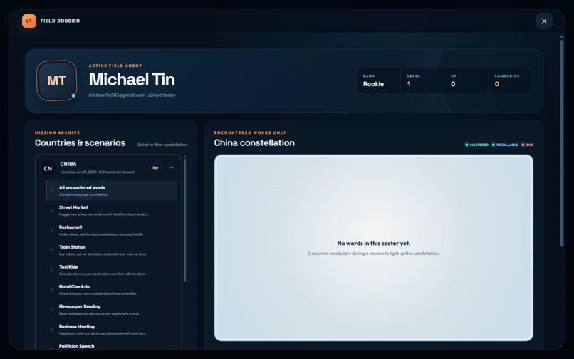Langtour: A game to learn languages in real-life scenarios. – screenshot 8