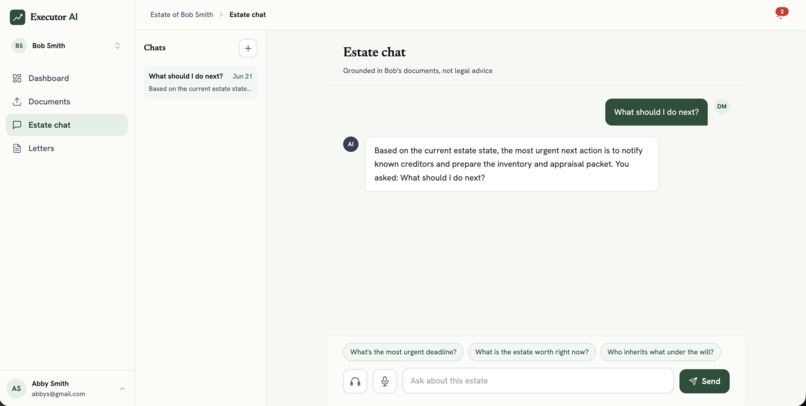 Executor AI – screenshot 6
