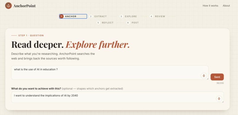 AnchorPoint – screenshot 1