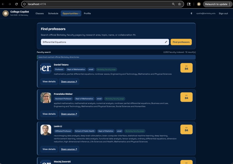 College Copilot – screenshot 4