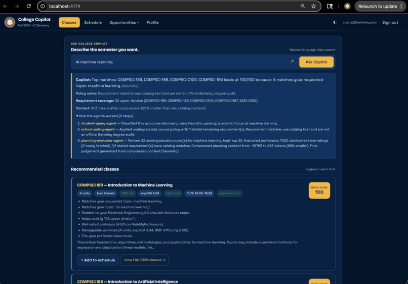 College Copilot – screenshot 2
