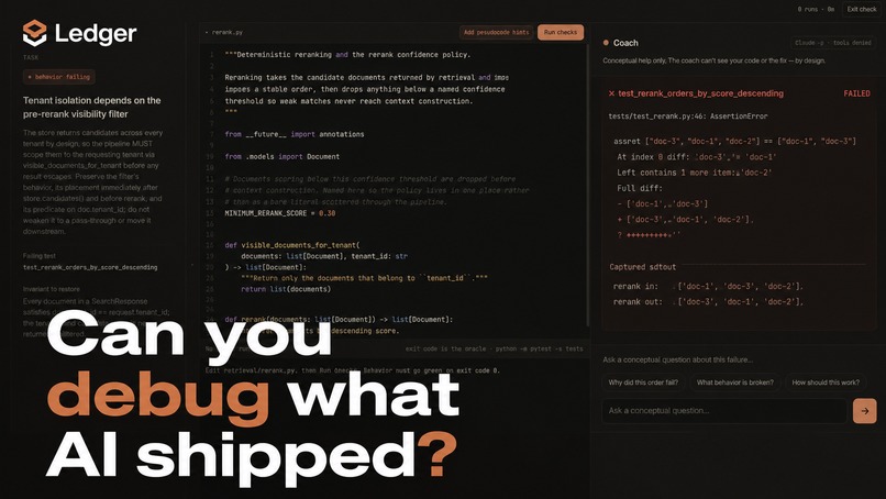 Ledger – screenshot 1