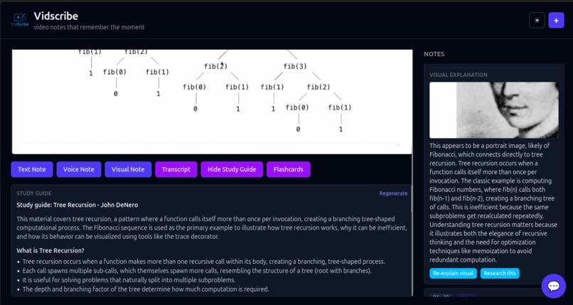 Vidscribe – screenshot 2