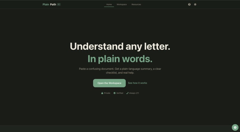PlainPath – screenshot 1