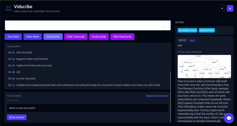 Vidscribe – screenshot 3