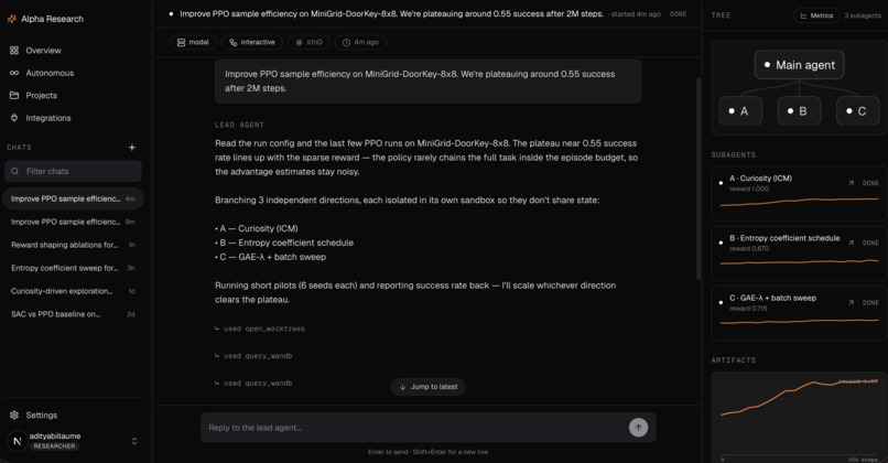 AlphaResearch – screenshot 1