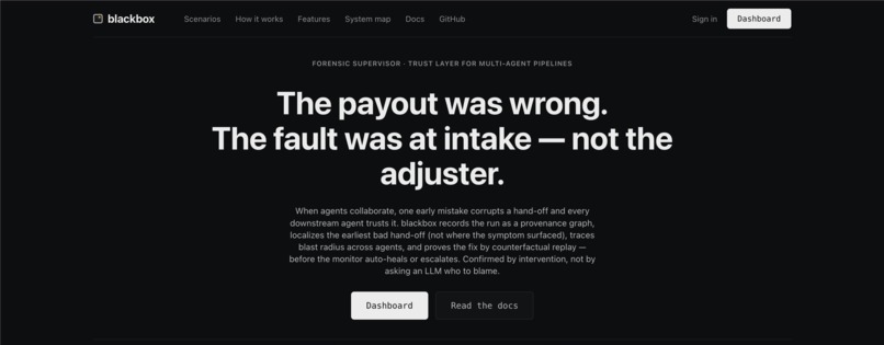 Blackbox – screenshot 1