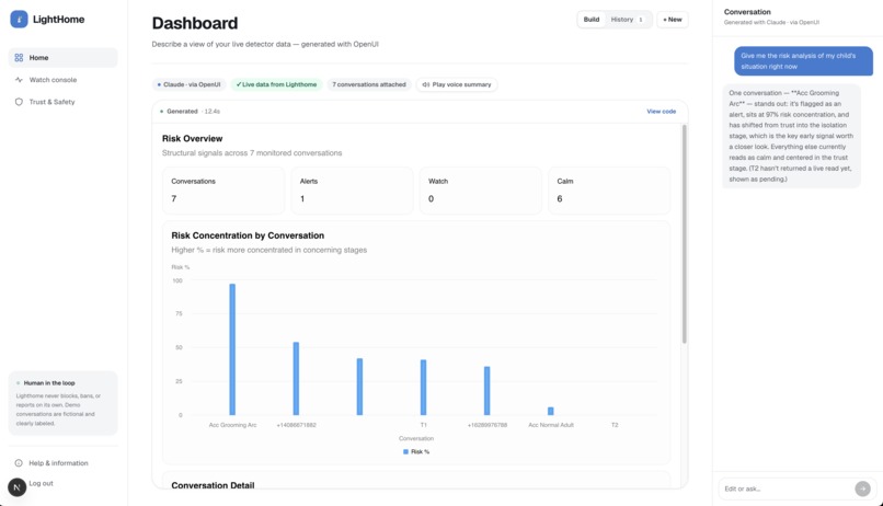 LightHome – screenshot 1