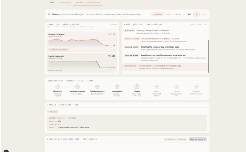 Canary – screenshot 1