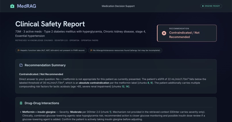 MedRAG – screenshot 2
