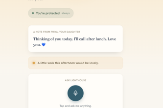Lighthouse: a safety net for a loved one's digital life