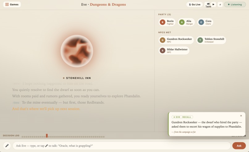 Eve – screenshot 1