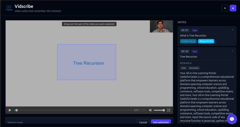Vidscribe – screenshot 5