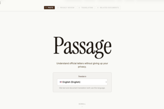 Passage