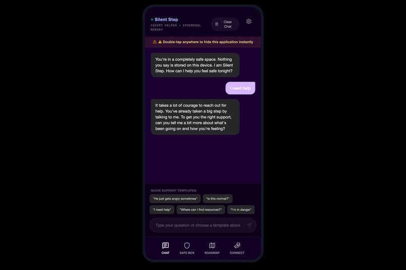 Silent Step – AI-powered hidden safety platform. – screenshot 3