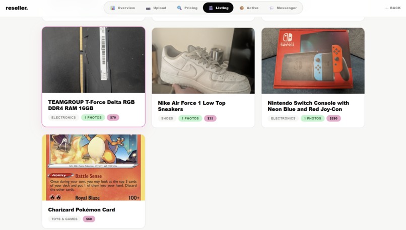 RESELLER. – screenshot 2