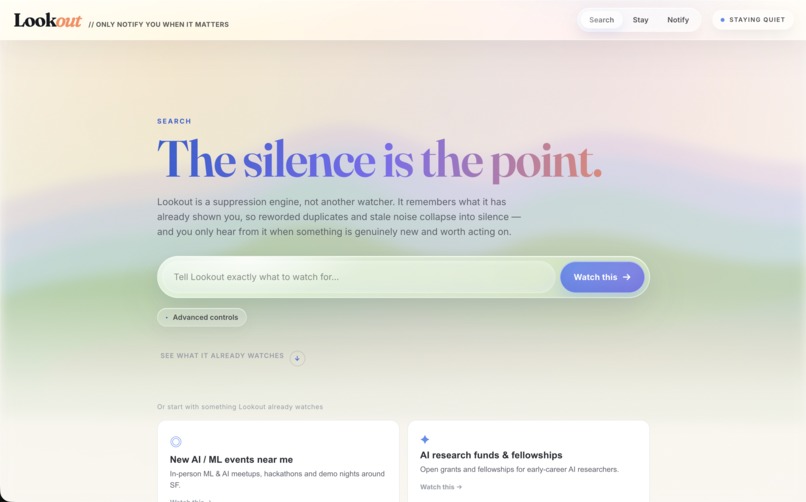 LookOut!  – screenshot 1