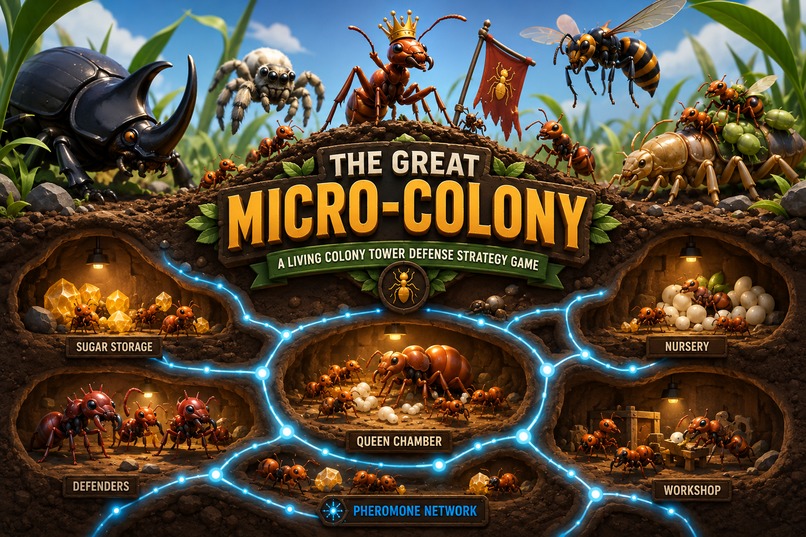 THE GREAT MICRO-COLONY – screenshot 1