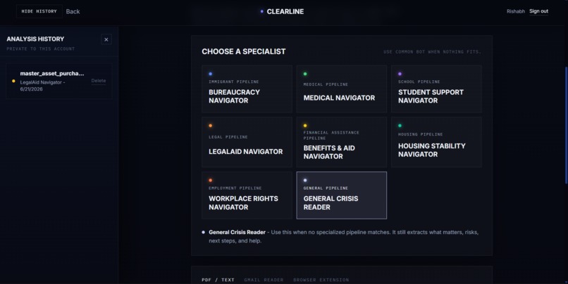 Clearline – screenshot 5