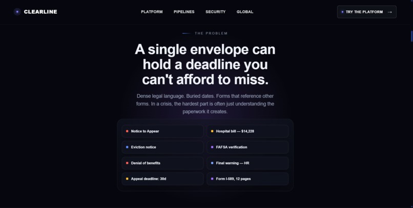 Clearline – screenshot 2