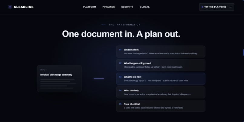 Clearline – screenshot 4